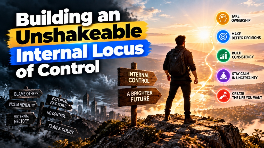 Building an Unshakeable Internal Locus of Control - Guide to ownership and self-mastery