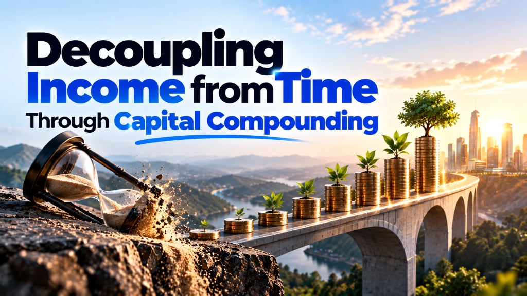 Decoupling Income from Time Through Capital Compounding