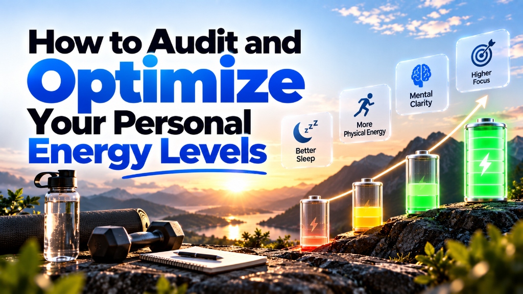 How to Audit and Optimize Your Personal Energy Levels