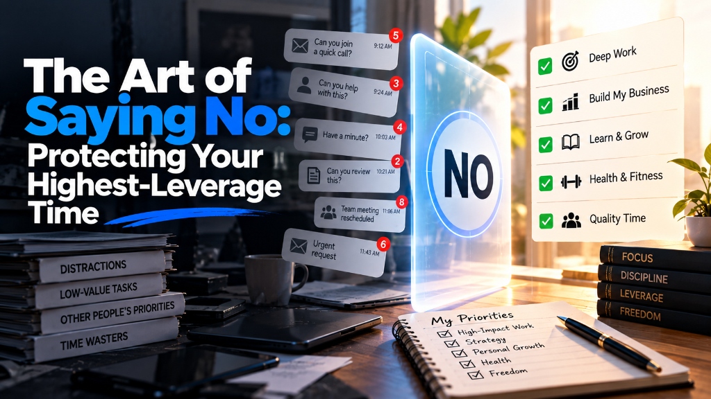 The Art of Saying No: Protecting Your Highest-Leverage Time