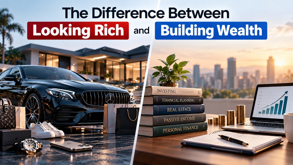 The Difference Between Looking Rich and Building Wealth